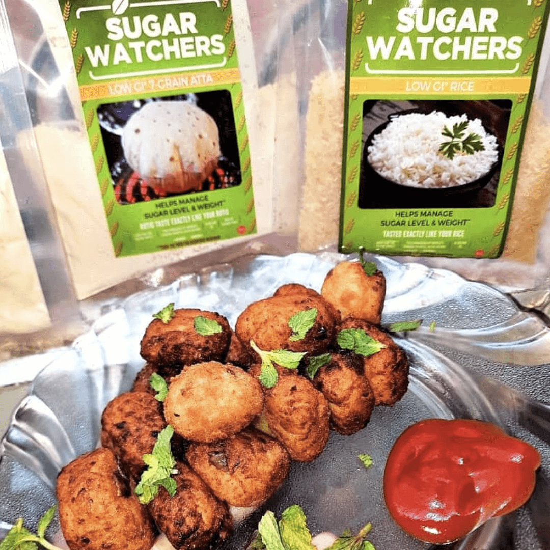 Poha Cutlet - Sugar Watchers Low GI Staples