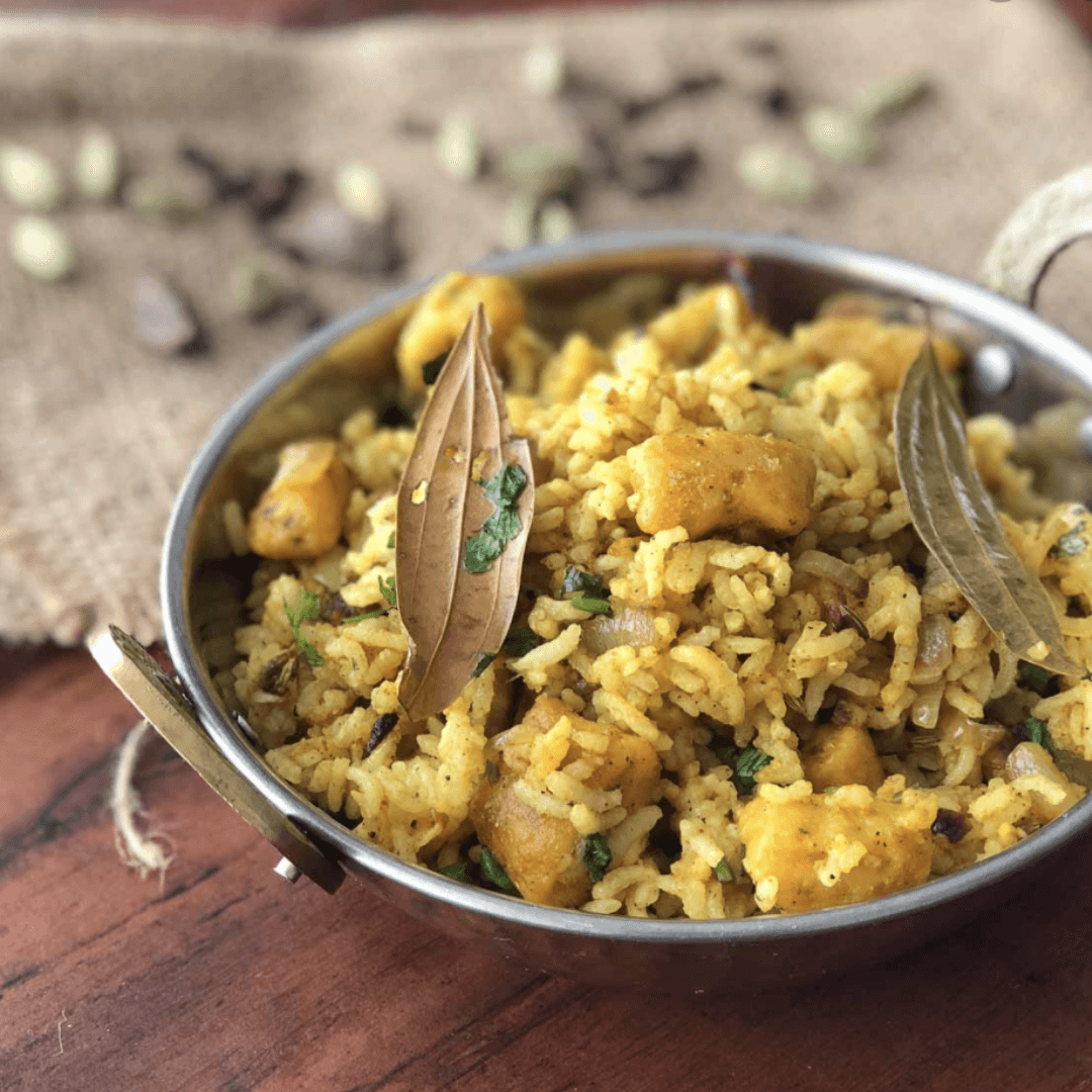Gatte ke pulao - Sugar Watchers Low GI Staples