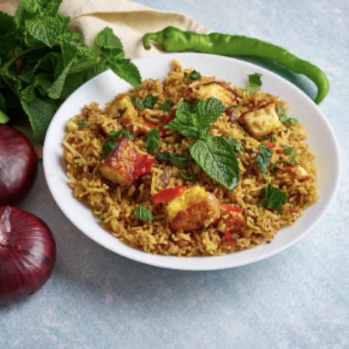 Paneer Biryani - Sugar Watchers Low GI Staples