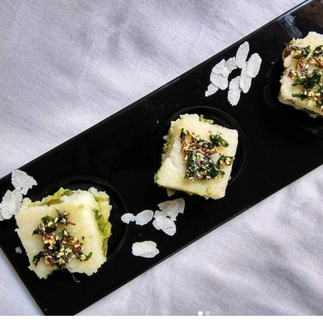 Poha Dhokla Sandwich - Sugar Watchers Low GI Staples