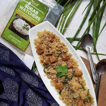 Soya Pulav - Sugar Watchers Low GI Staples
