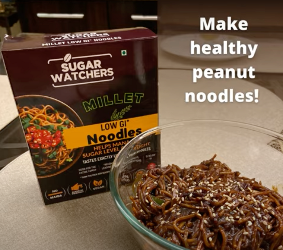 Healthy Thai Peanut Noodles