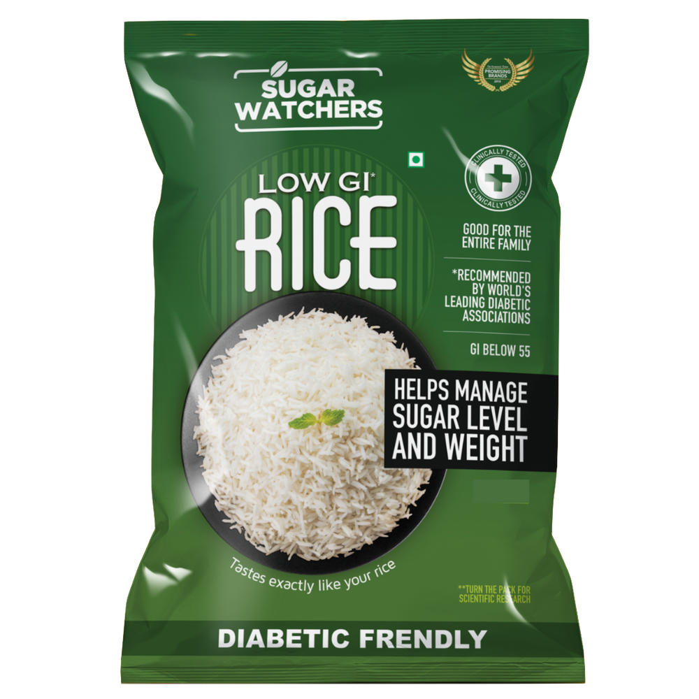 Low Gi Rice Low-GI Rice, Diabetic Friendly, US FDA Registered – Sugar Watchers Low ...